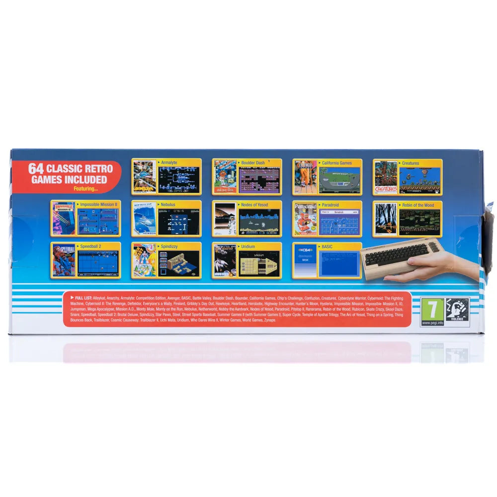The C64 Mini Konsoll i Eske