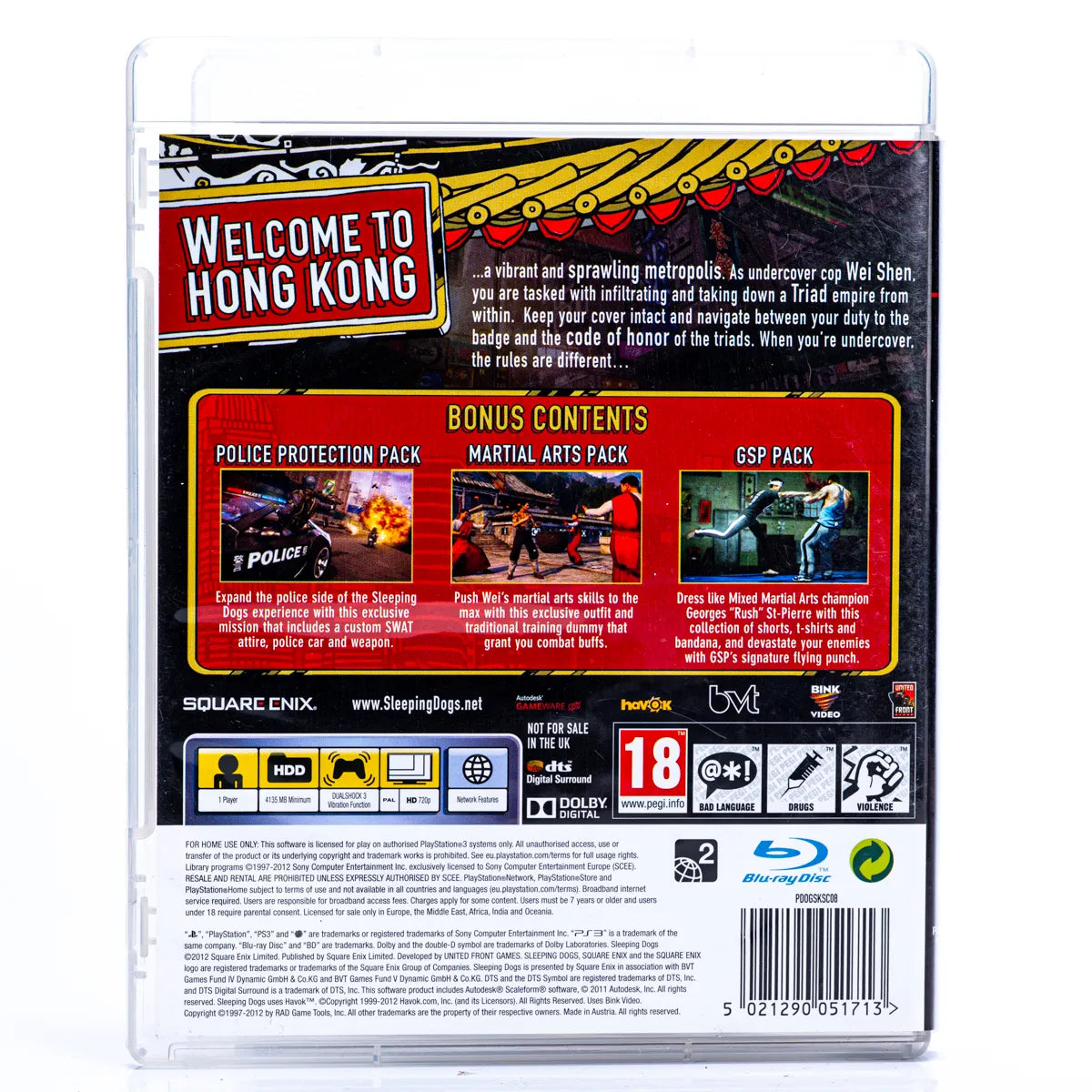 Sleeping Dogs - PS3 spill - Retrospillkongen