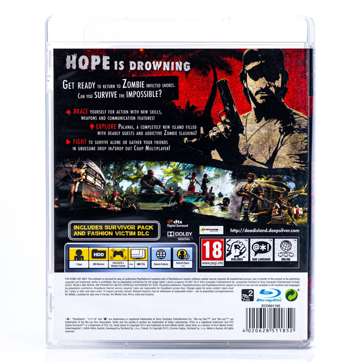 Dead Island: Riptide - PS3 spill - Retrospillkongen