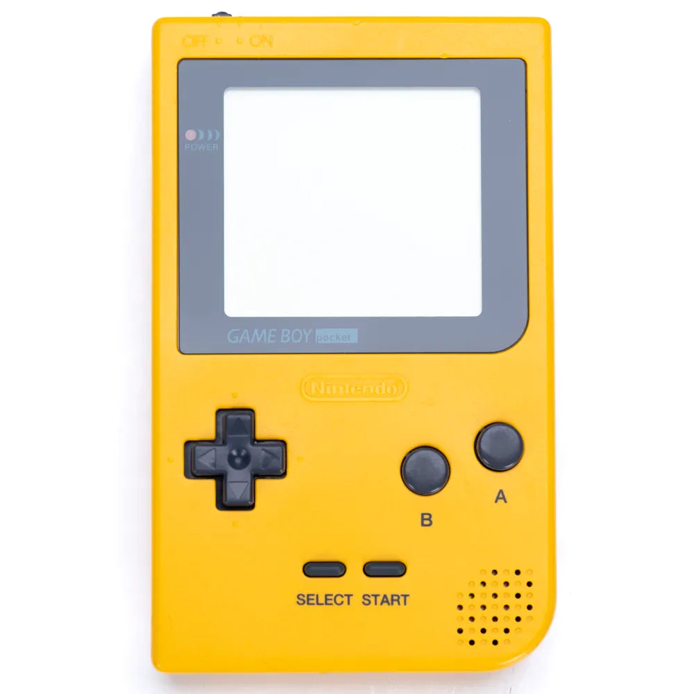 Original Nintendo Gameboy Pocket Konsoll Yellow (GBP) - Retrospillkongen