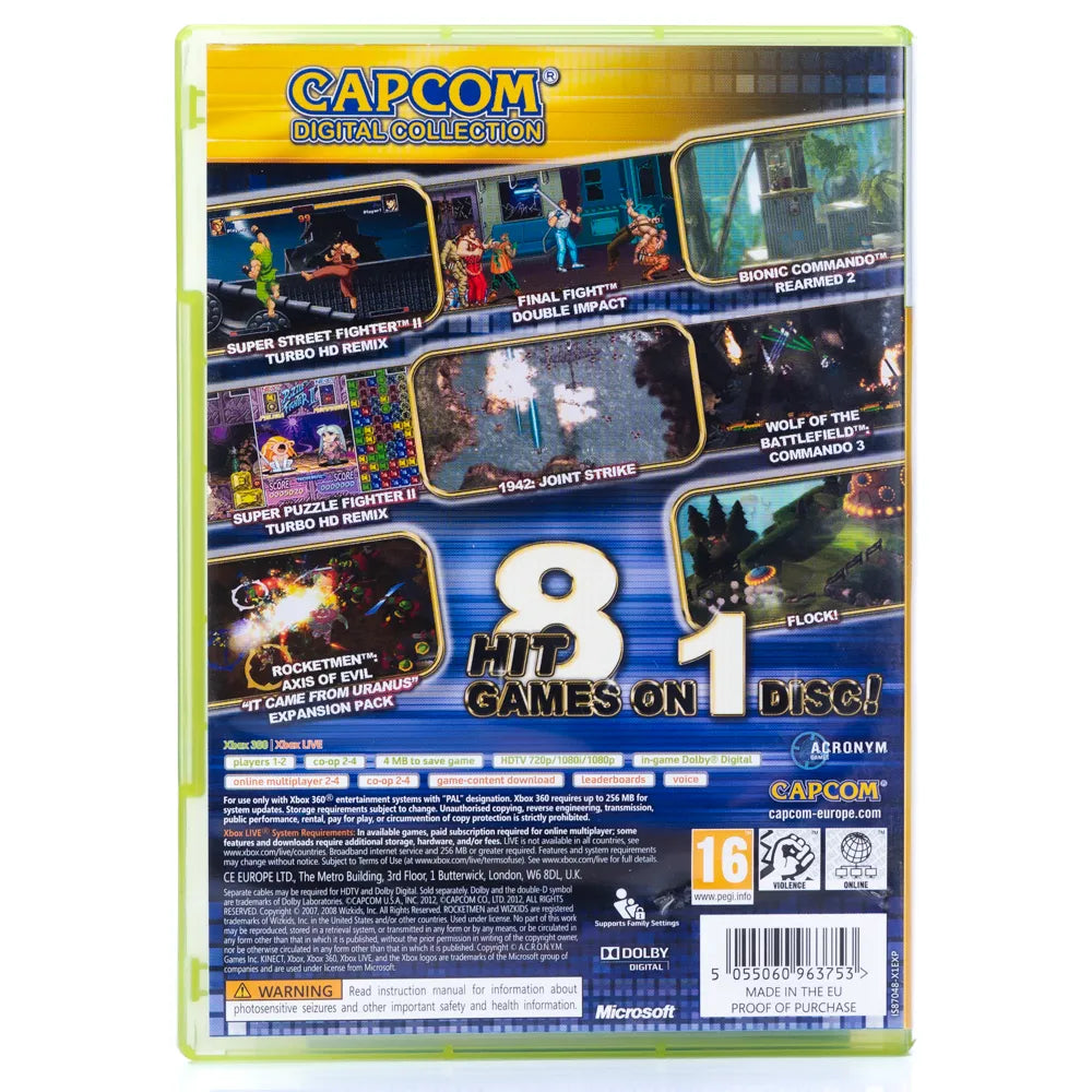 Capcom Digital Collection - Xbox 360 spill - Retrospillkongen