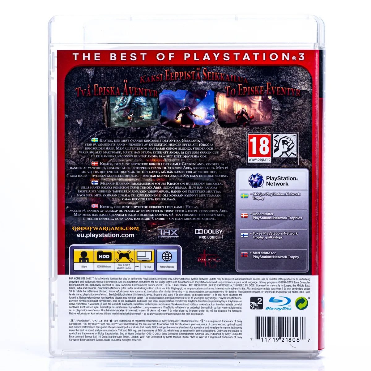 God of War Collection - PS3 spill - Retrospillkongen