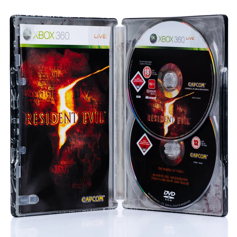 Resident Evil 5 [Collector's Edition] - Xbox 360 spill - Retrospillkongen