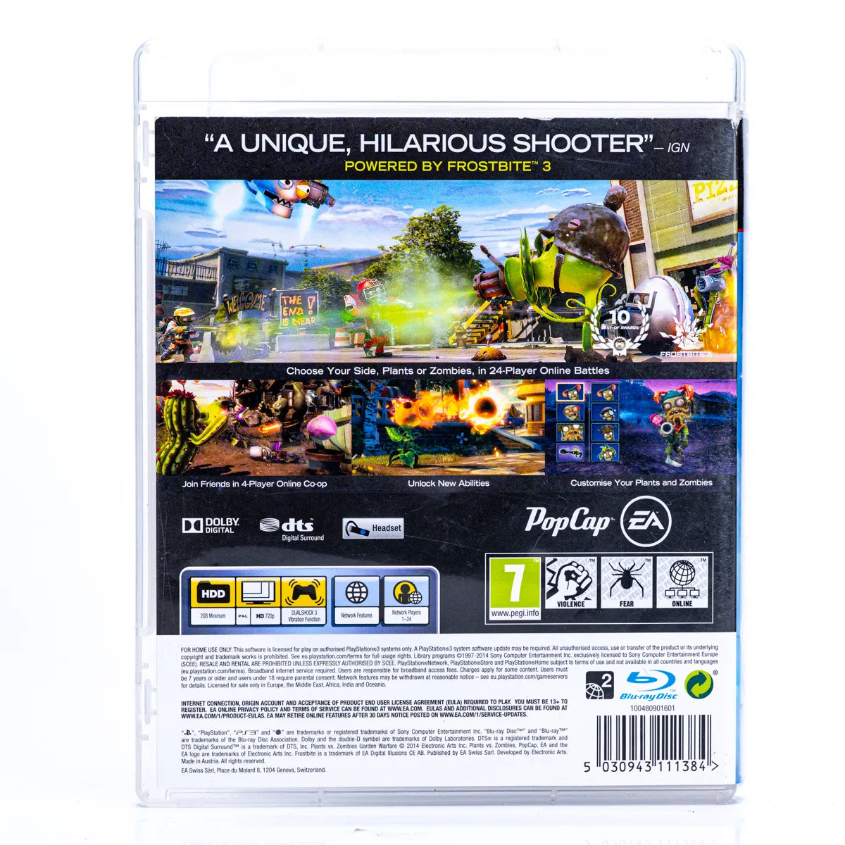 Plants vs. Zombies: Garden Warfare - PS3 Spill - Retrospillkongen
