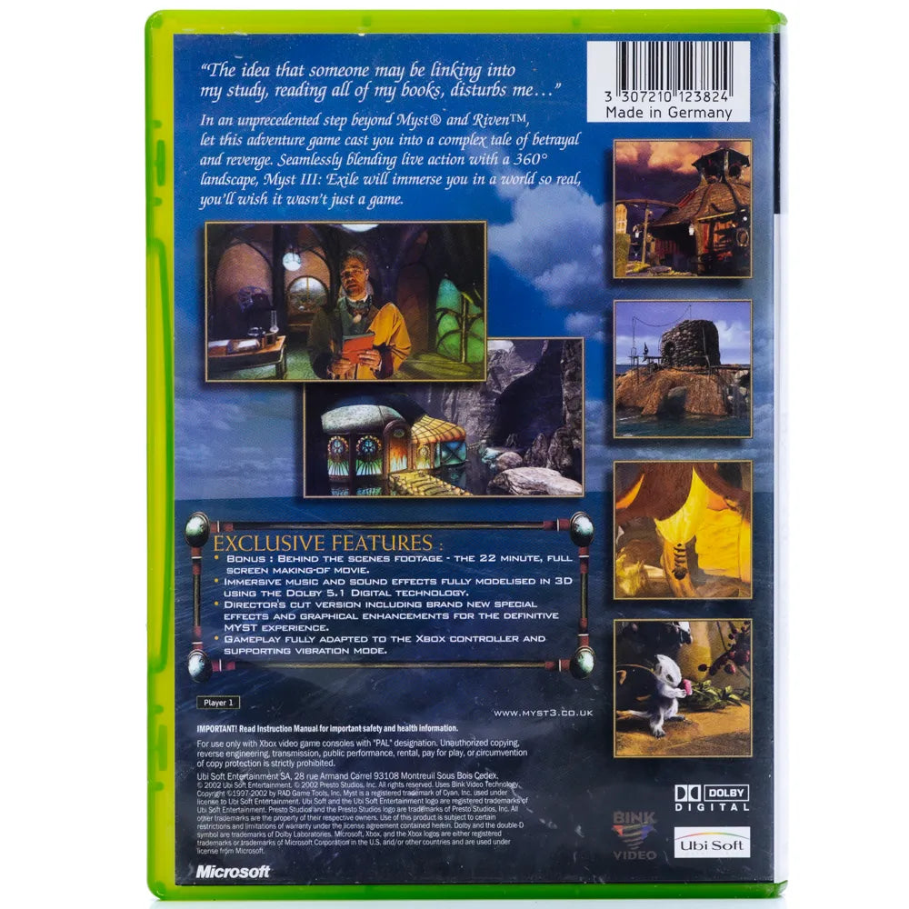 Myst III: Exile - Xbox Spill - Retrospillkongen