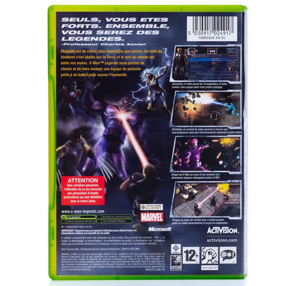 X-Men Legends - Xbox Spill - Retrospillkongen