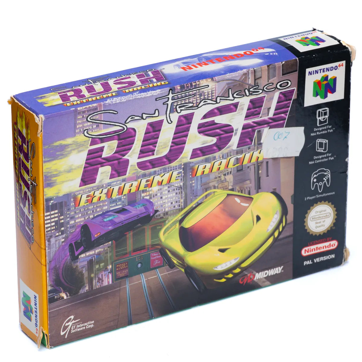 San Francisco Rush: Extreme Racing - N64 spill (I eske) - Retrospillkongen
