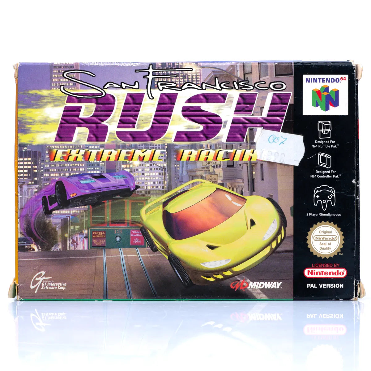 San Francisco Rush: Extreme Racing - N64 spill (I eske) - Retrospillkongen