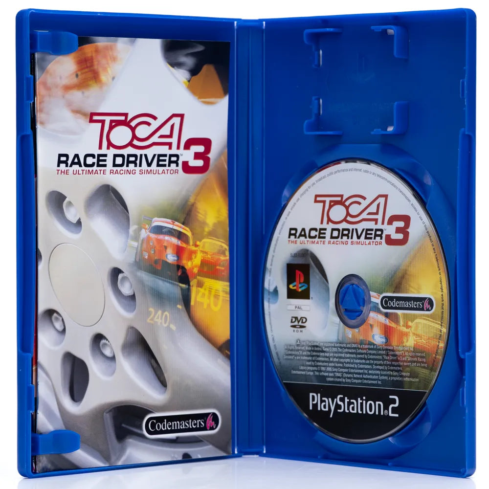 TOCA Race Driver 3 - PS2 spill - Retrospillkongen
