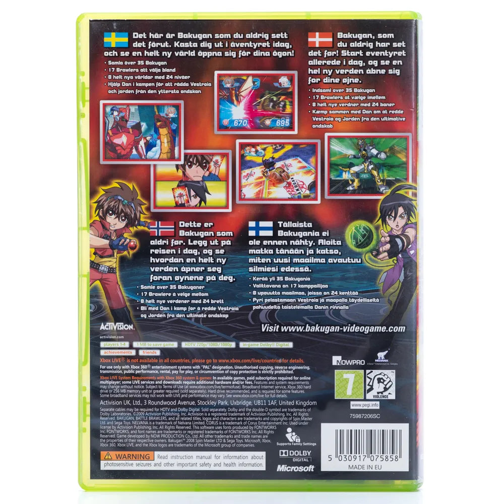Bakugan Battle Brawlers - Xbox 360 spill