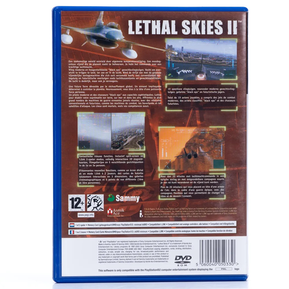 Lethal Skies II - PS2 spill - Retrospillkongen
