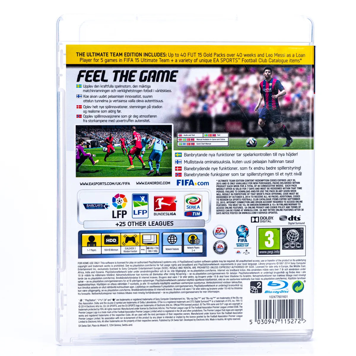 FIFA 15 - PS3 spill - Retrospillkongen