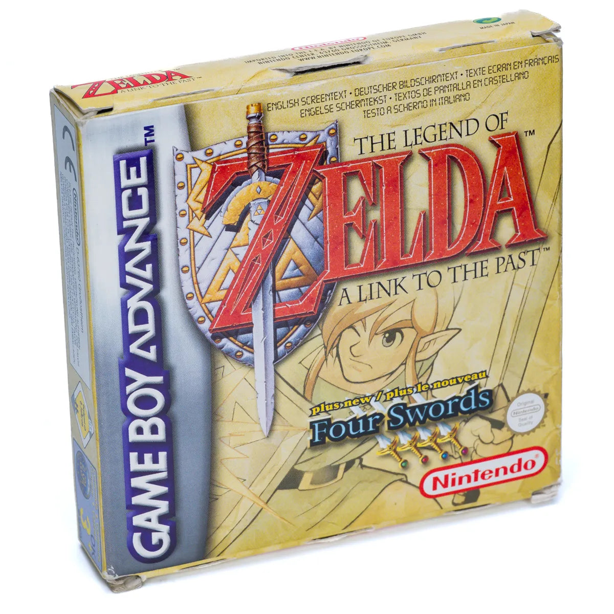 The Legend of Zelda: A Link to the Past/Four Swords - GBA spill (I eske) - Retrospillkongen