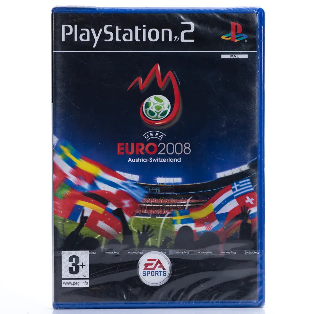 UEFA Euro 2008 (Forseglet) - PS2 spill - Retrospillkongen