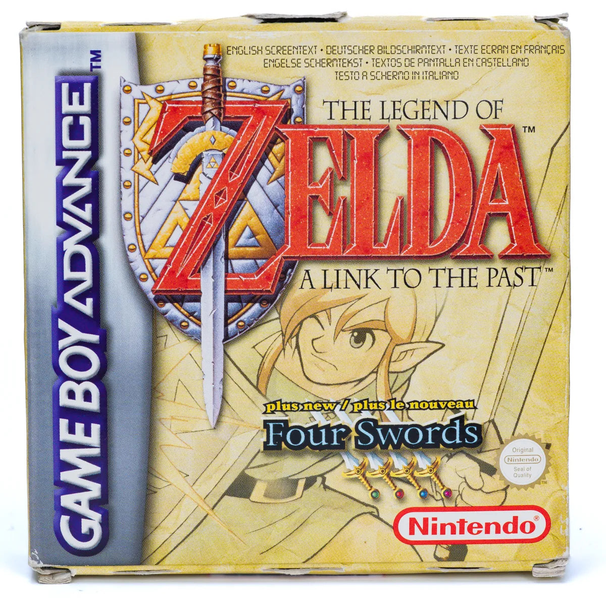The Legend of Zelda: A Link to the Past/Four Swords - GBA spill (I eske) - Retrospillkongen