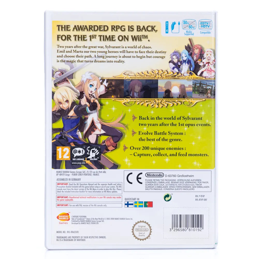 Tales of Symphonia: Dawn of the New World - Wii spill - Retrospillkongen