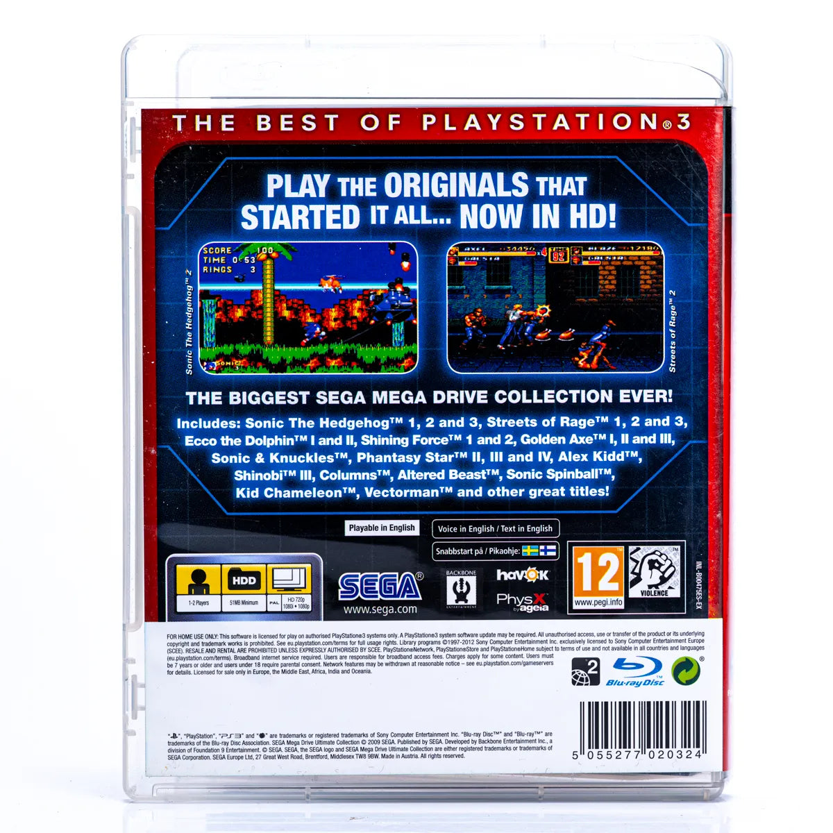 SEGA Mega Drive Ultimate Collection - PS3 spill - Retrospillkongen
