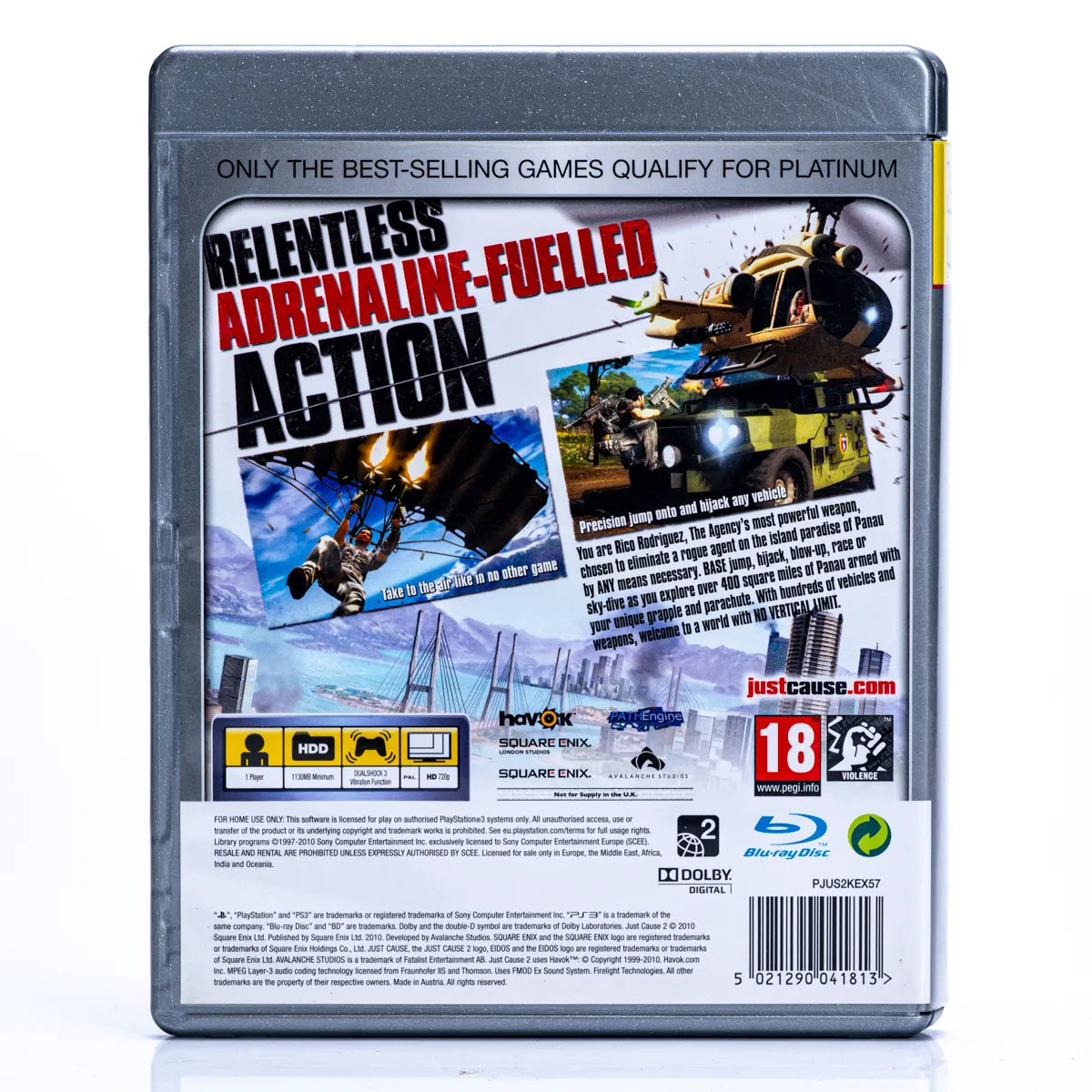 Just Cause 2 - PS3 spill - Retrospillkongen