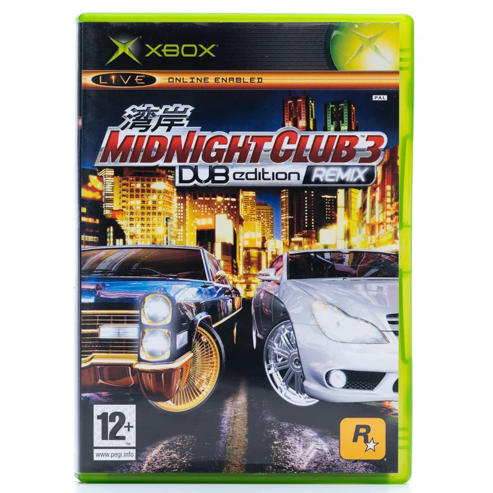 Midnight Club 3: DUB Edition Remix - Xbox spill - Retrospillkongen