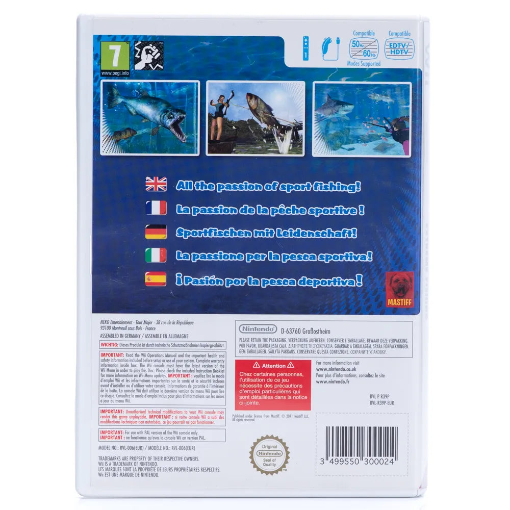 Extreme Fishing - Wii spill - Retrospillkongen