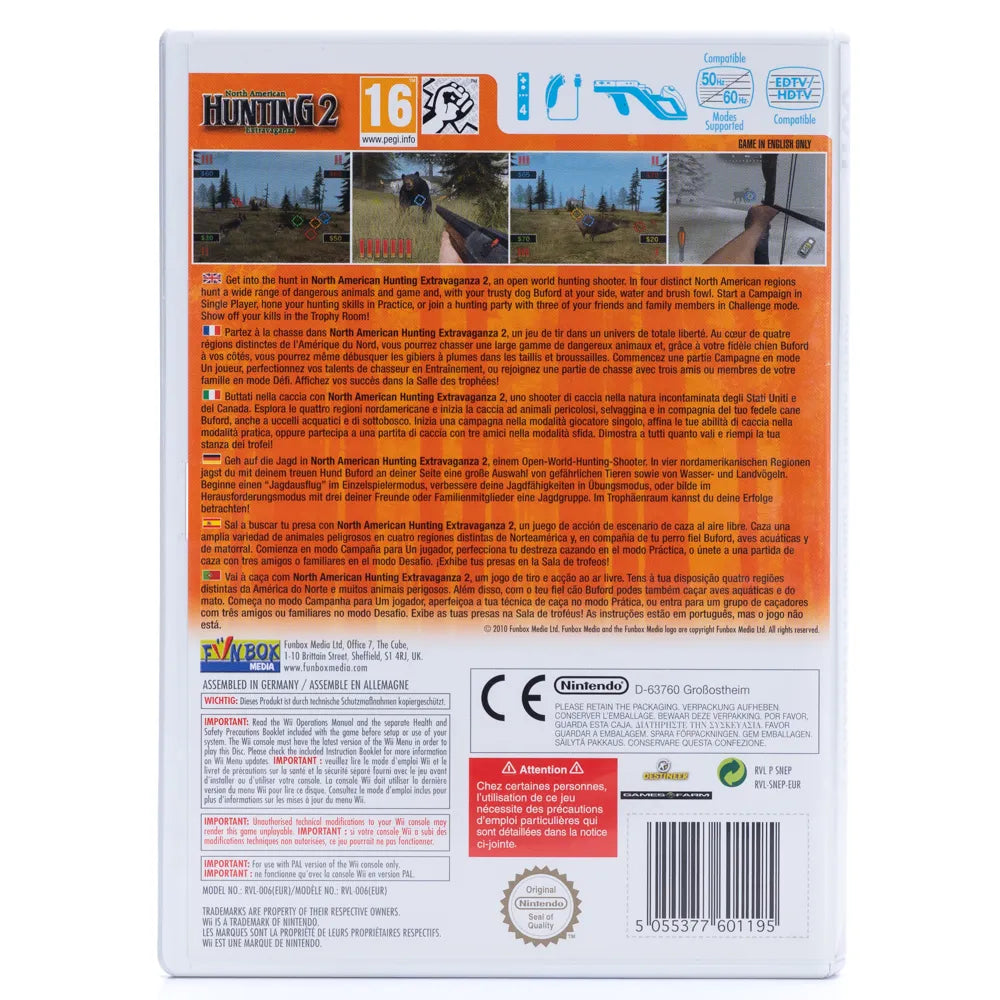 North American Hunting Extravaganza - Wii spill - Retrospillkongen