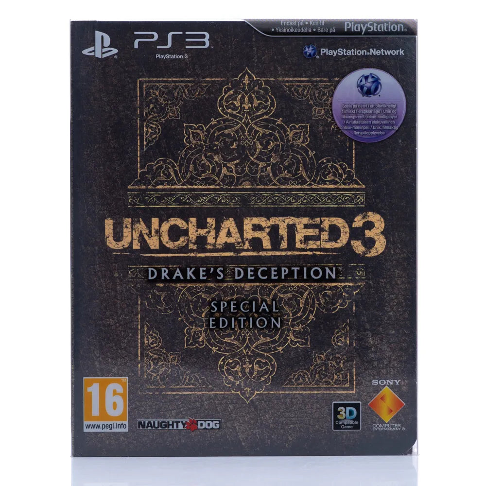 Uncharted 3: Drake’s Deception Special Edition - PS3 spill - Retrospillkongen