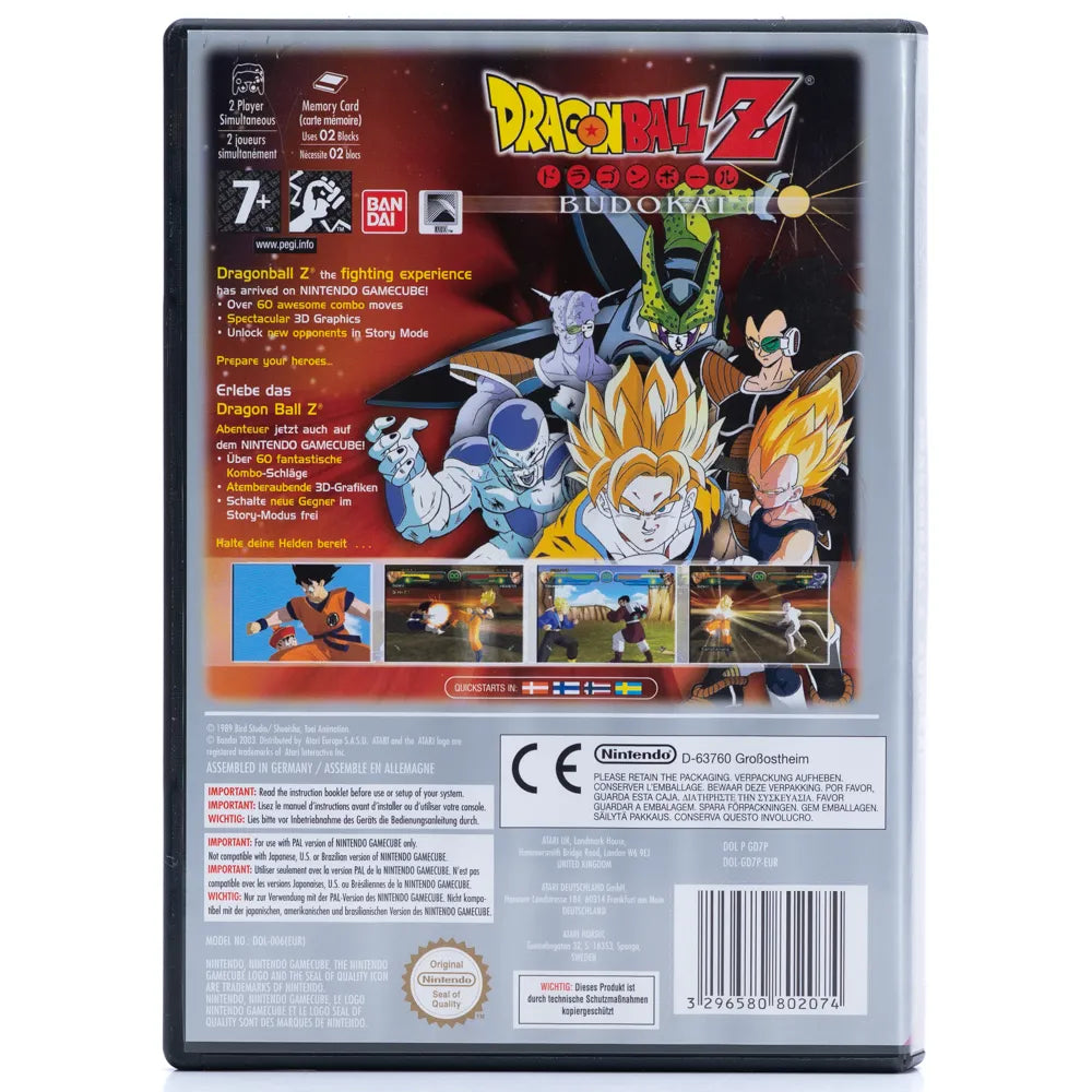 Dragon Ball Z: Budokai - GameCube spill - Retrospillkongen