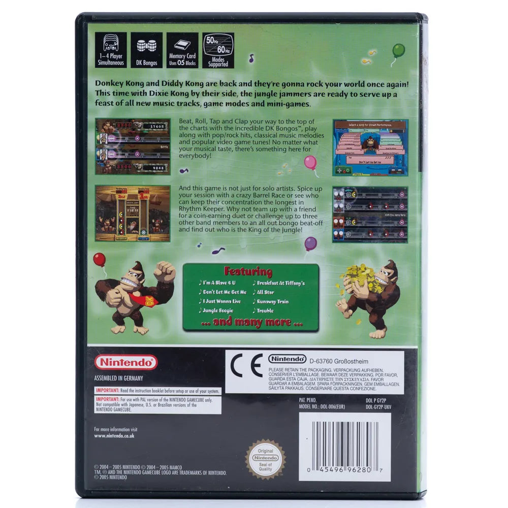 Donkey Konga 2 - GameCube spill - Retrospillkongen