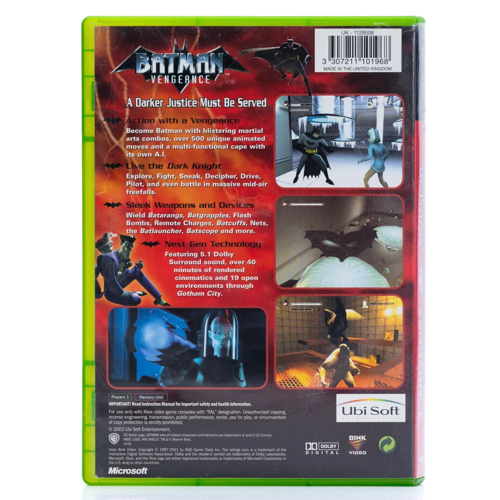 Batman: Vengeance - Xbox spill - Retrospillkongen