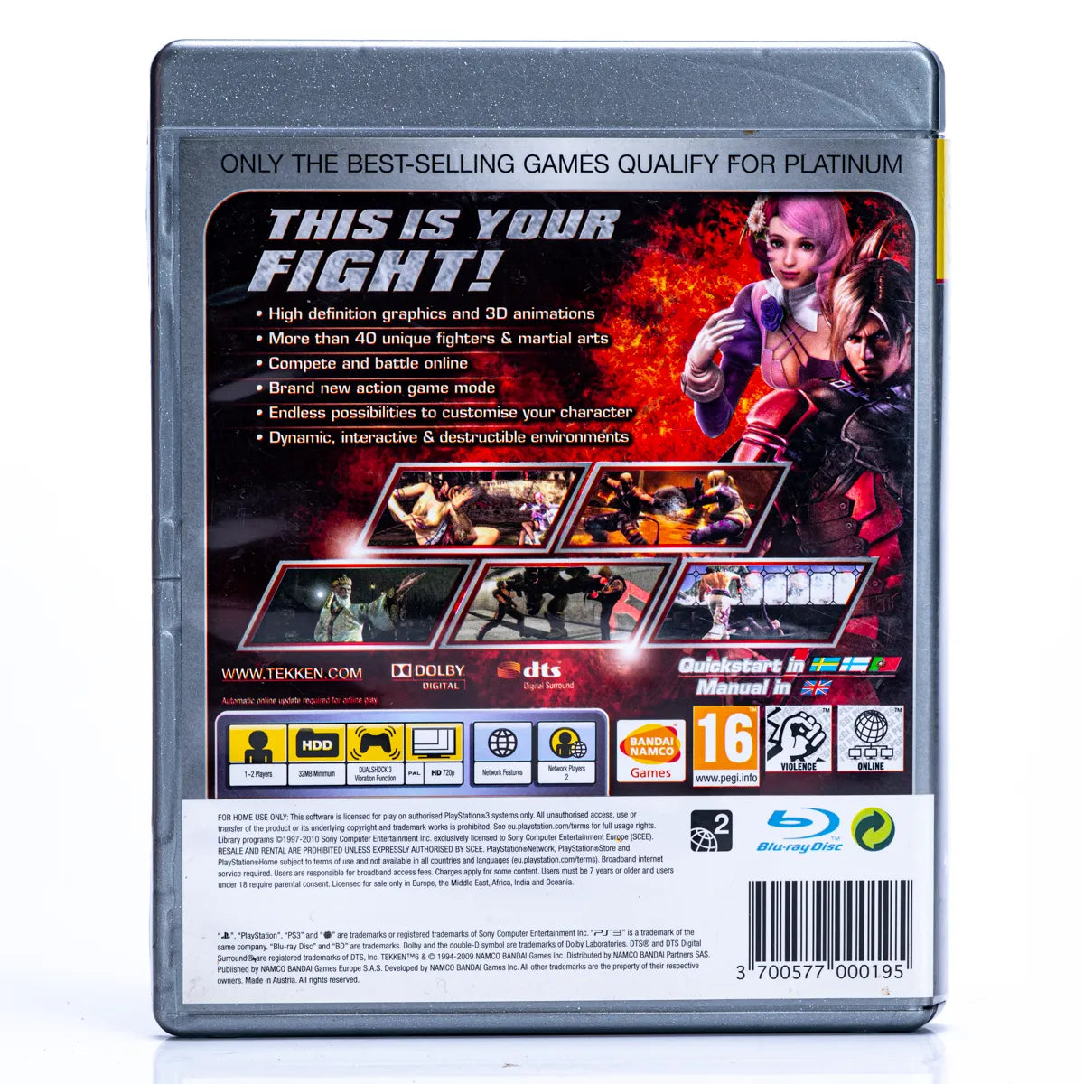 Tekken 6 - PS3 spill - Retrospillkongen