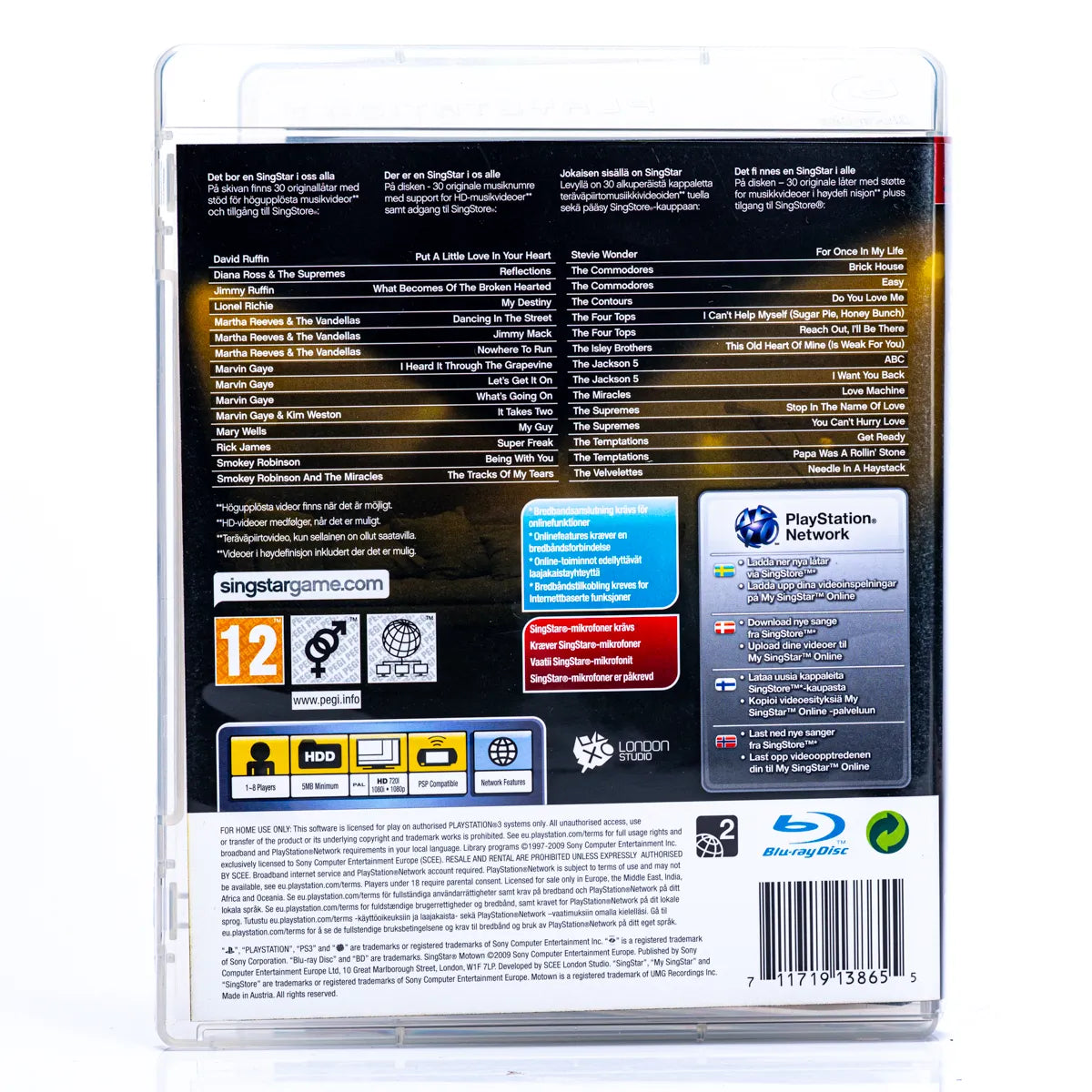 SingStar Motown - PS3 spill - Retrospillkongen