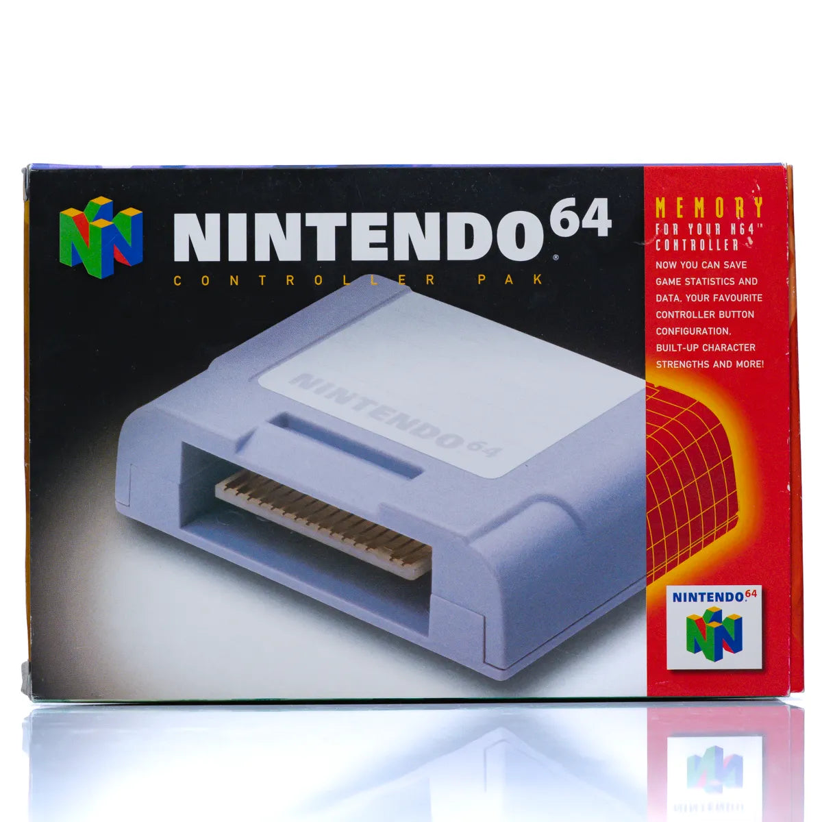 Original Nintendo 64 Controller Pak Memory - N64 (I Eske) - Retrospillkongen