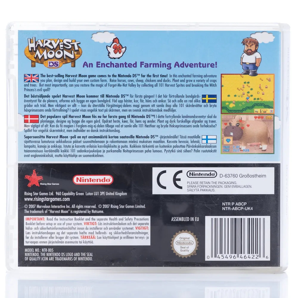 Harvest Moon DS - Nintendo DS spill - Retrospillkongen