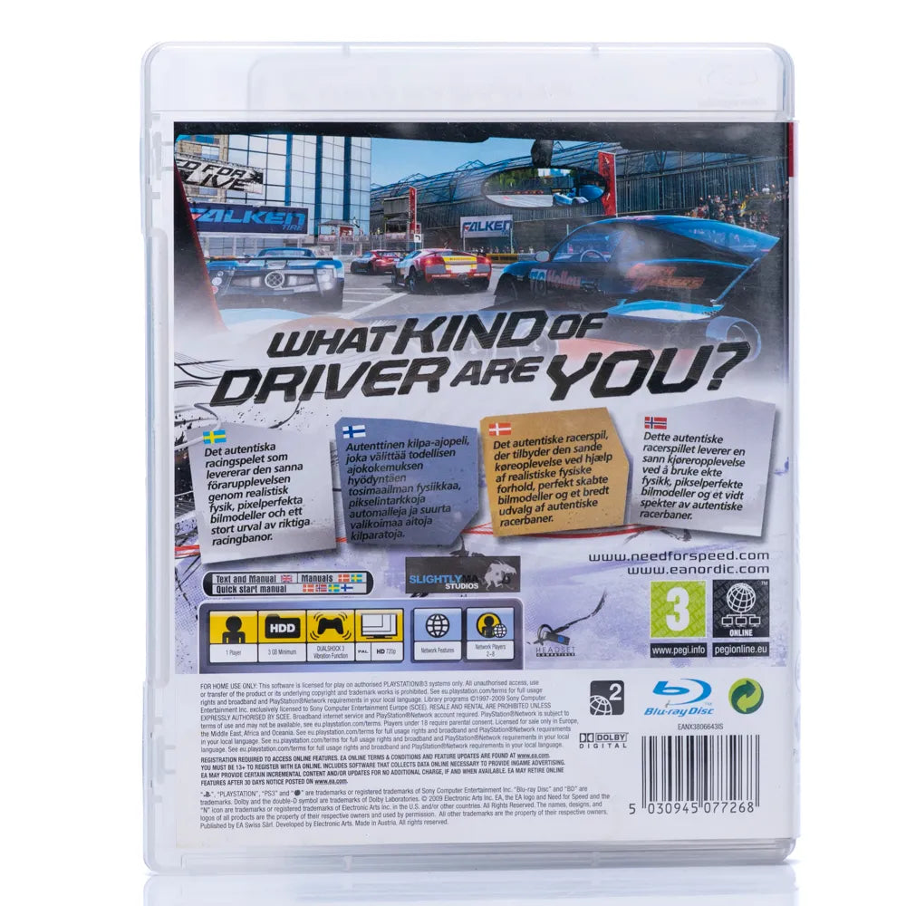 Need for Speed: Shift - PS3 spill - Retrospillkongen
