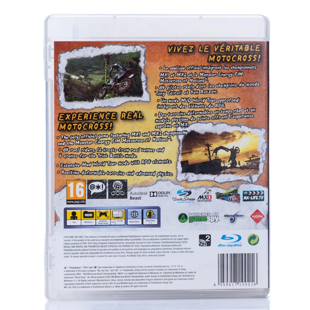 MUD: FIM Motocross World Championship - PS3 Spill - Retrospillkongen
