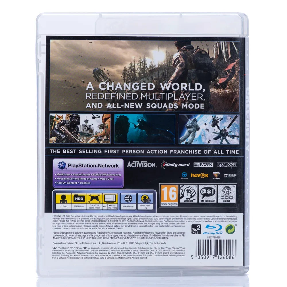Call of Duty Ghosts - PS3 spill - Retrospillkongen