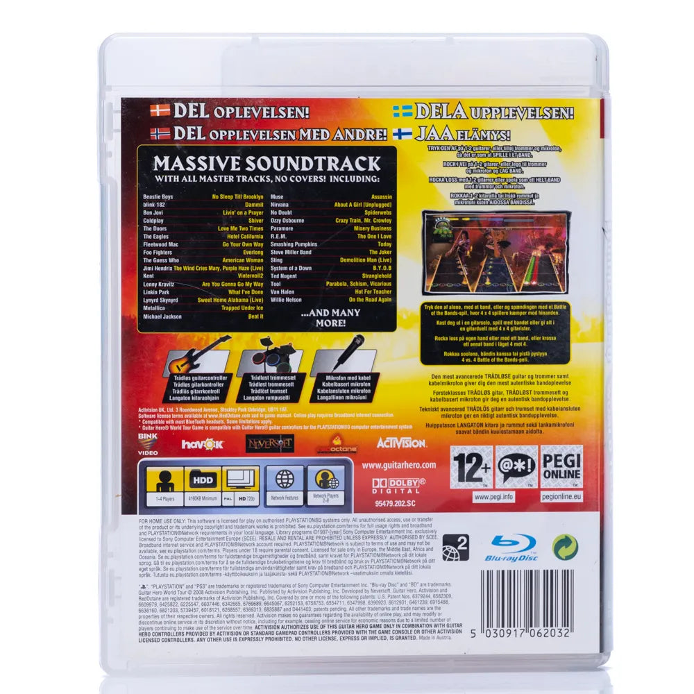 Guitar Hero World Tour - PS3 spill - Retrospillkongen