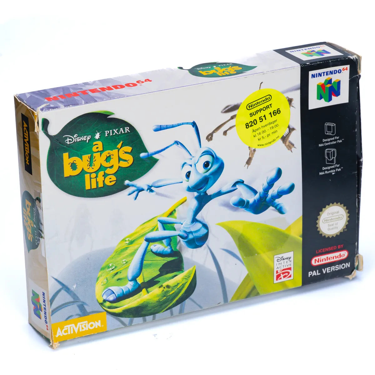 Disney•Pixar A Bug's Life - N64 spill (I eske) - Retrospillkongen