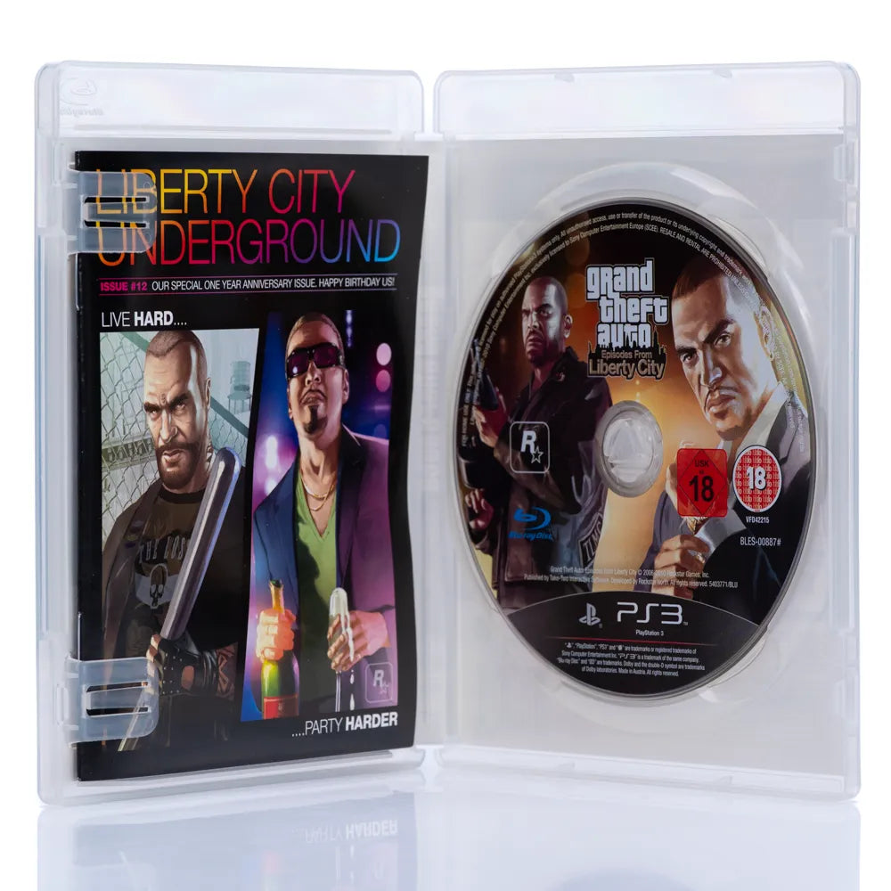 Grand Theft Auto: Episodes from Liberty City - PS3 spill - Retrospillkongen