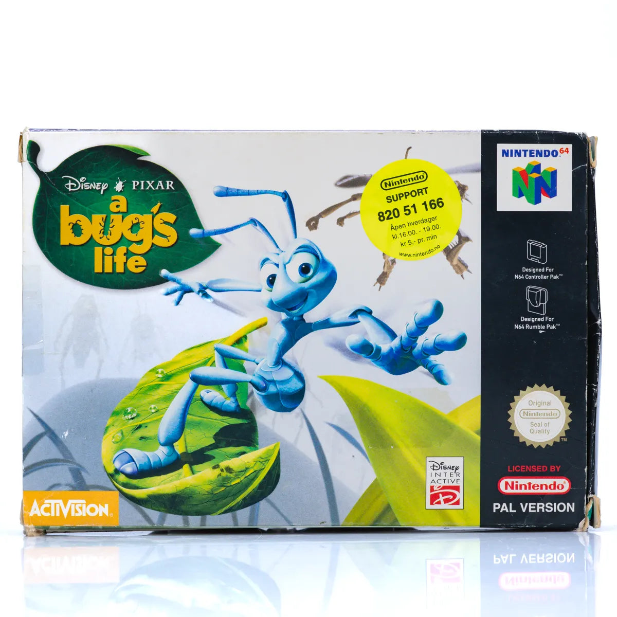 Disney•Pixar A Bug's Life - N64 spill (I eske) - Retrospillkongen