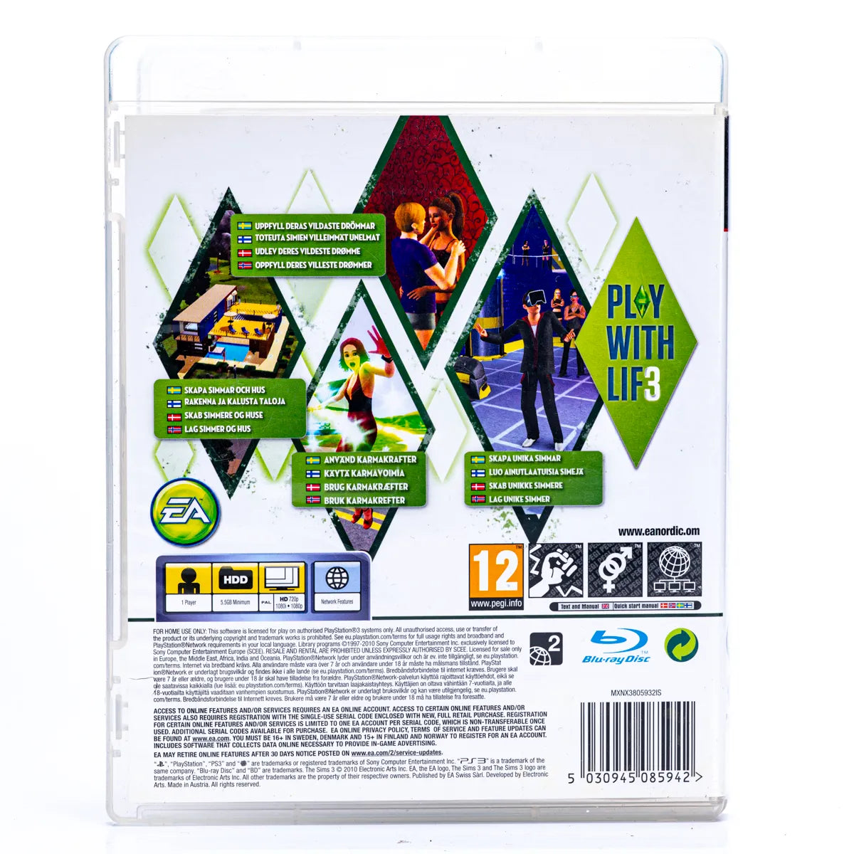 The Sims 3 - PS3 spill - Retrospillkongen