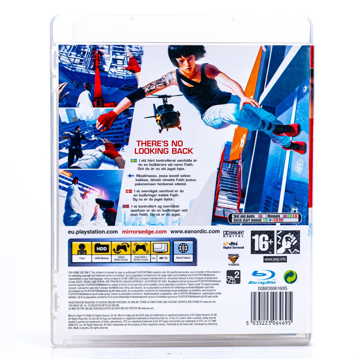 Mirror's Edge - PS3 spill - Retrospillkongen