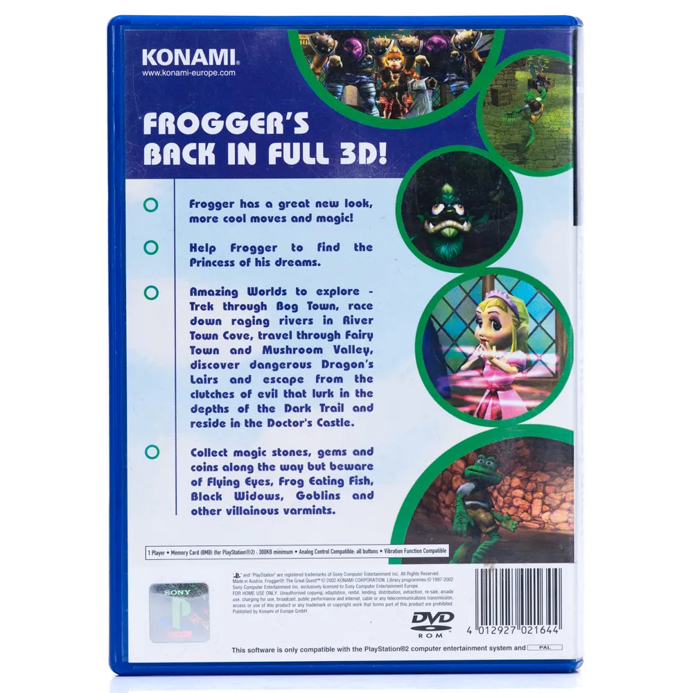 Frogger: The Great Quest - PS2 spill - Retrospillkongen