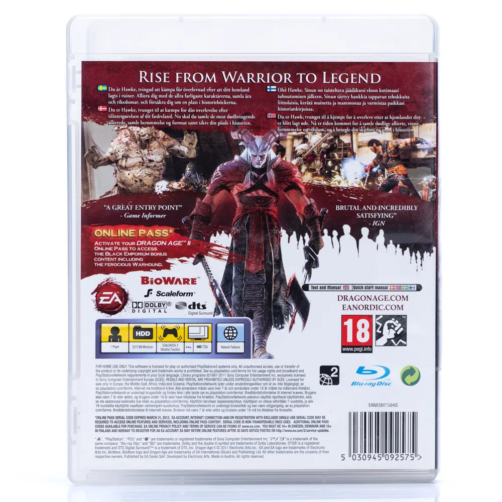 Dragon Age II - PS3 spill - Retrospillkongen