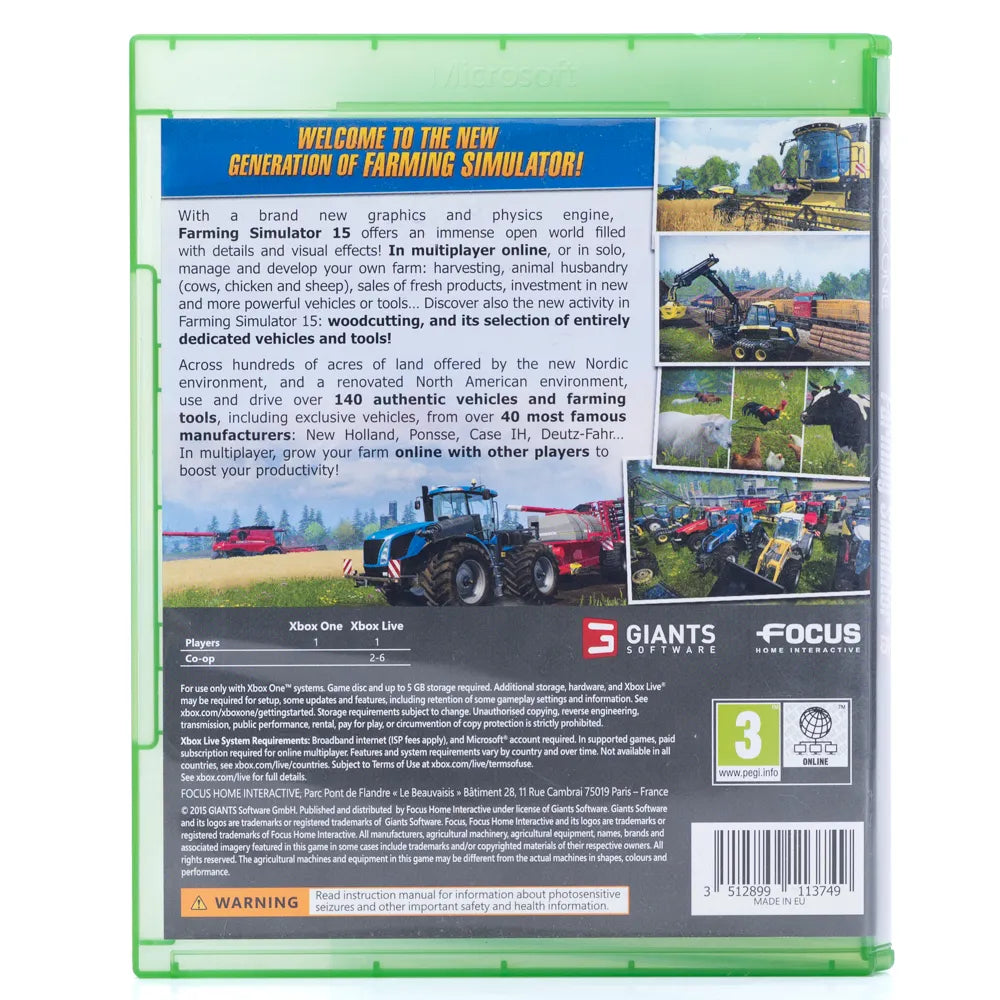 Farming Simulator 15 - Xbox One spill