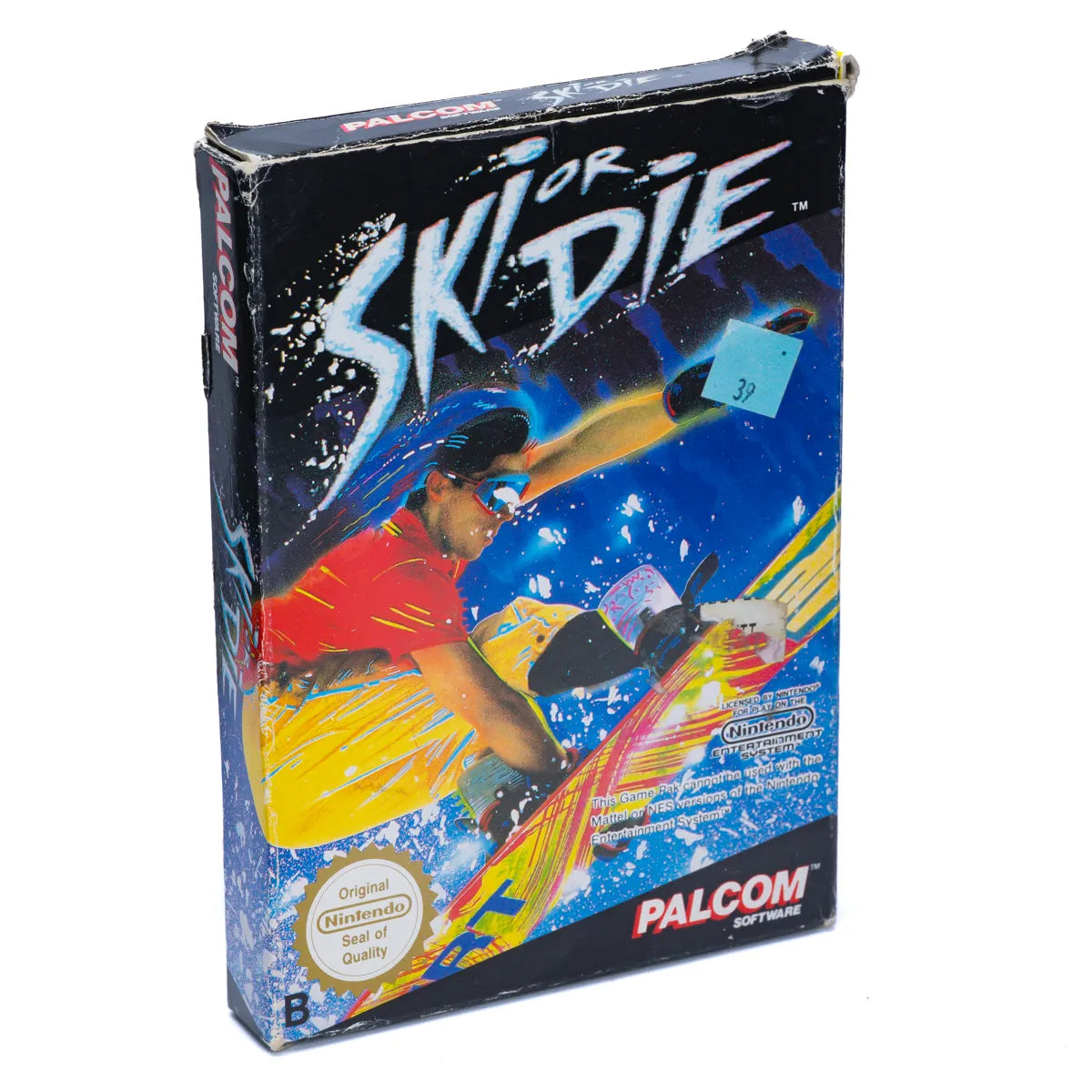Ski or Die - NES spill (I eske) - Retrospillkongen