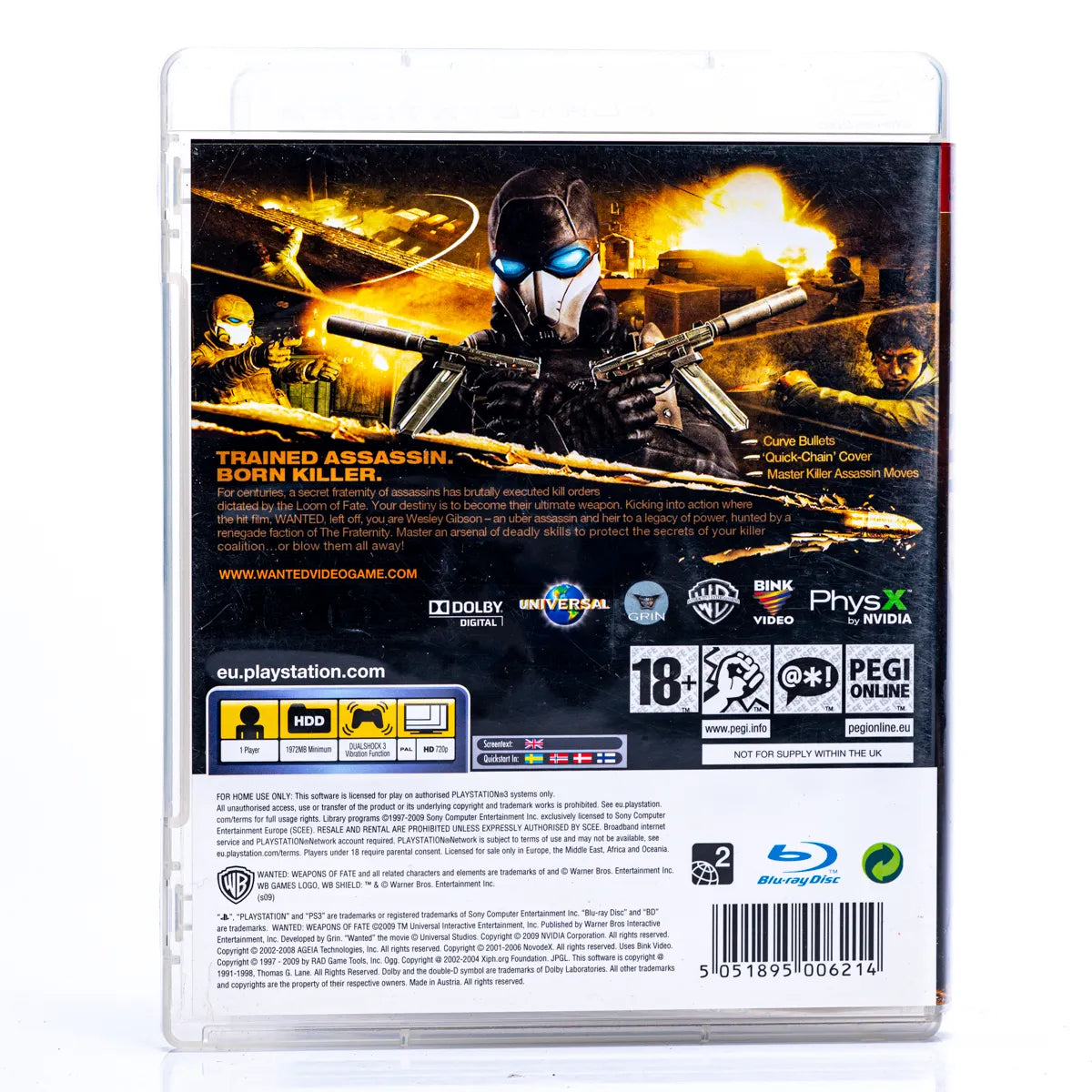 Wanted Weapons of Fate - PS3 Spill - Retrospillkongen