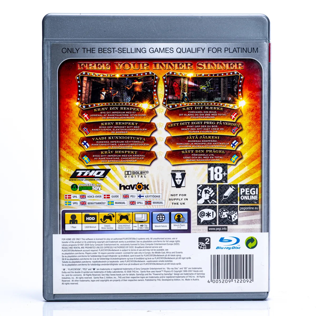 Saints Row 2 - PS3 spill - Retrospillkongen