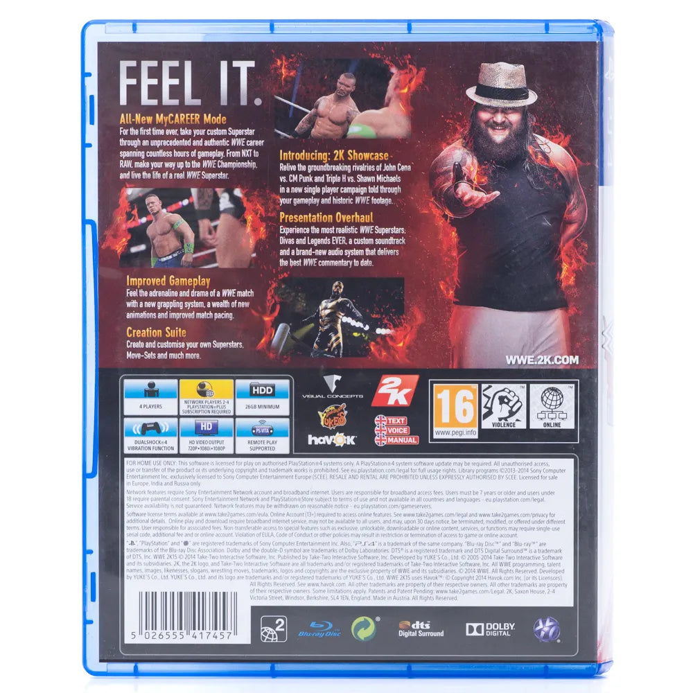 WWE 2K15 - PS4 spill - Retrospillkongen