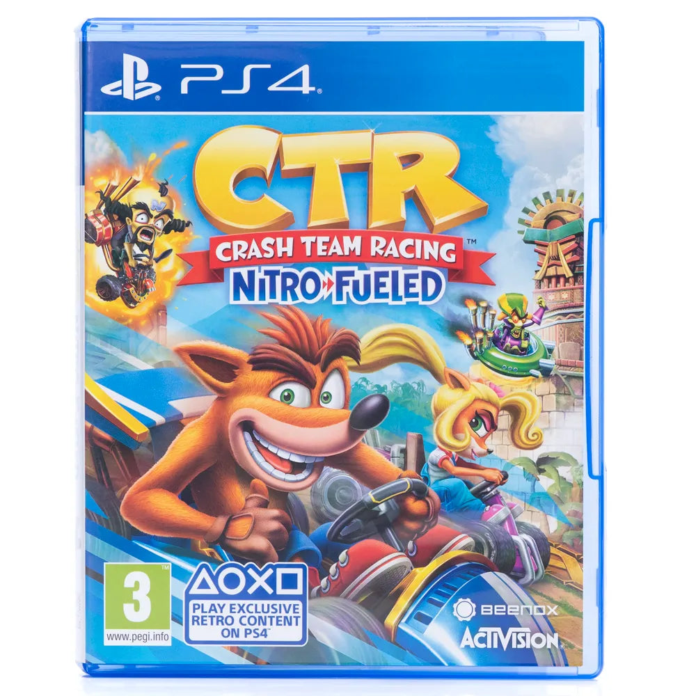 Crash Team Racing Nitro-Fueled - PS4 spill - Retrospillkongen